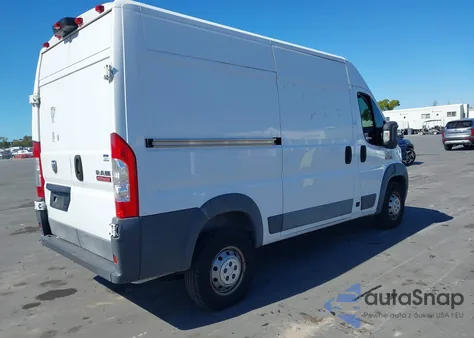 2017 Ram Promaster 1500 High Roof 136 Wb z USA, uszkodzony, nr VIN 3C6TRVBG0HE531316